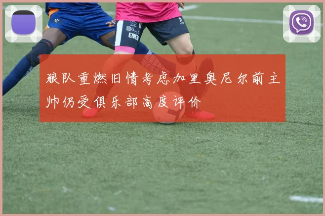 狼队重燃旧情考虑加里奥尼尔前主帅仍受俱乐部高度评价